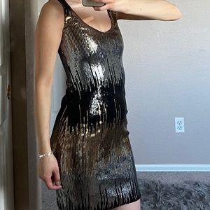 Sequin Mini Dress